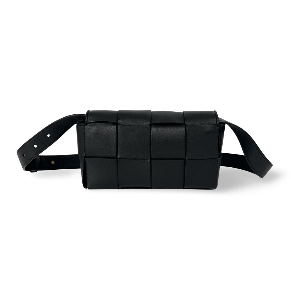 Bottega Veneta Cassette Belt Maxi Intrecciato Leather